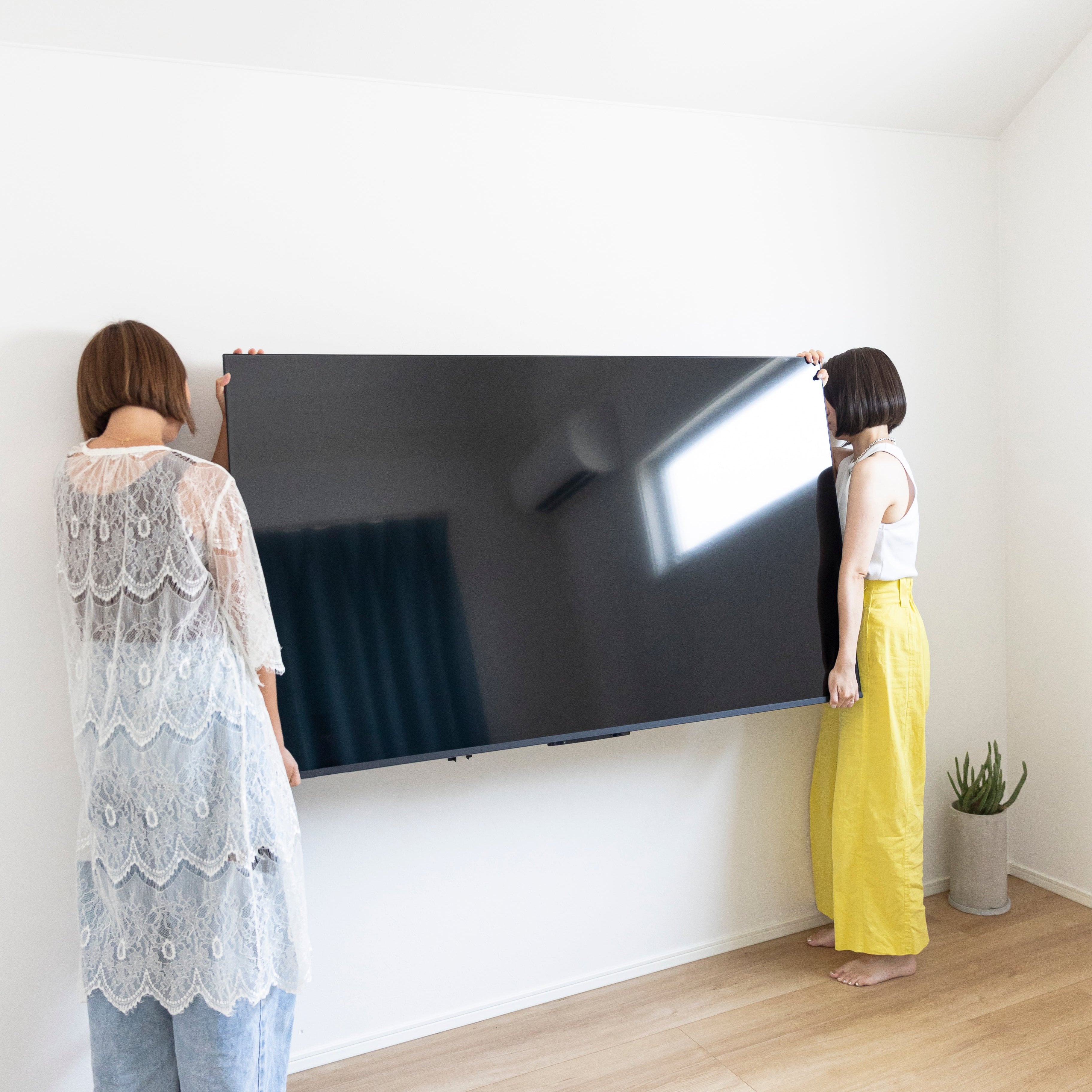 壁掛けテレビ金具 取り付け2
