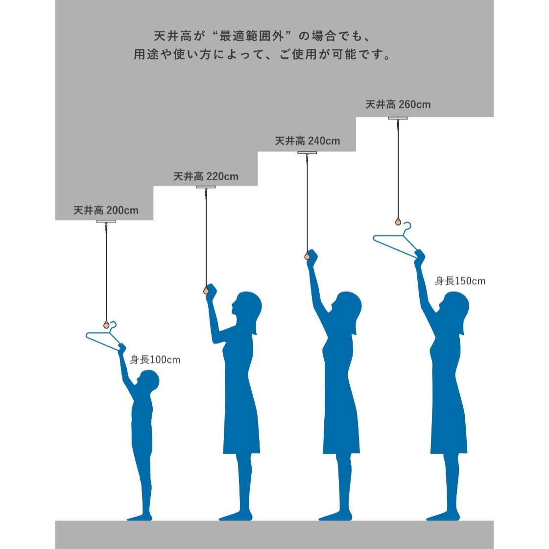 8LOOP|室内天吊り洗濯物干しツール