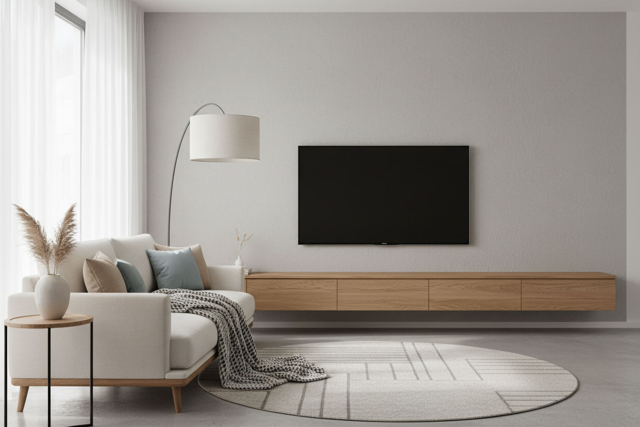 壁掛けテレビにふかし壁は必要？費用相場と賃貸OKの代替策5選