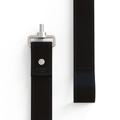 ロゴの入ったベルト　ブラック