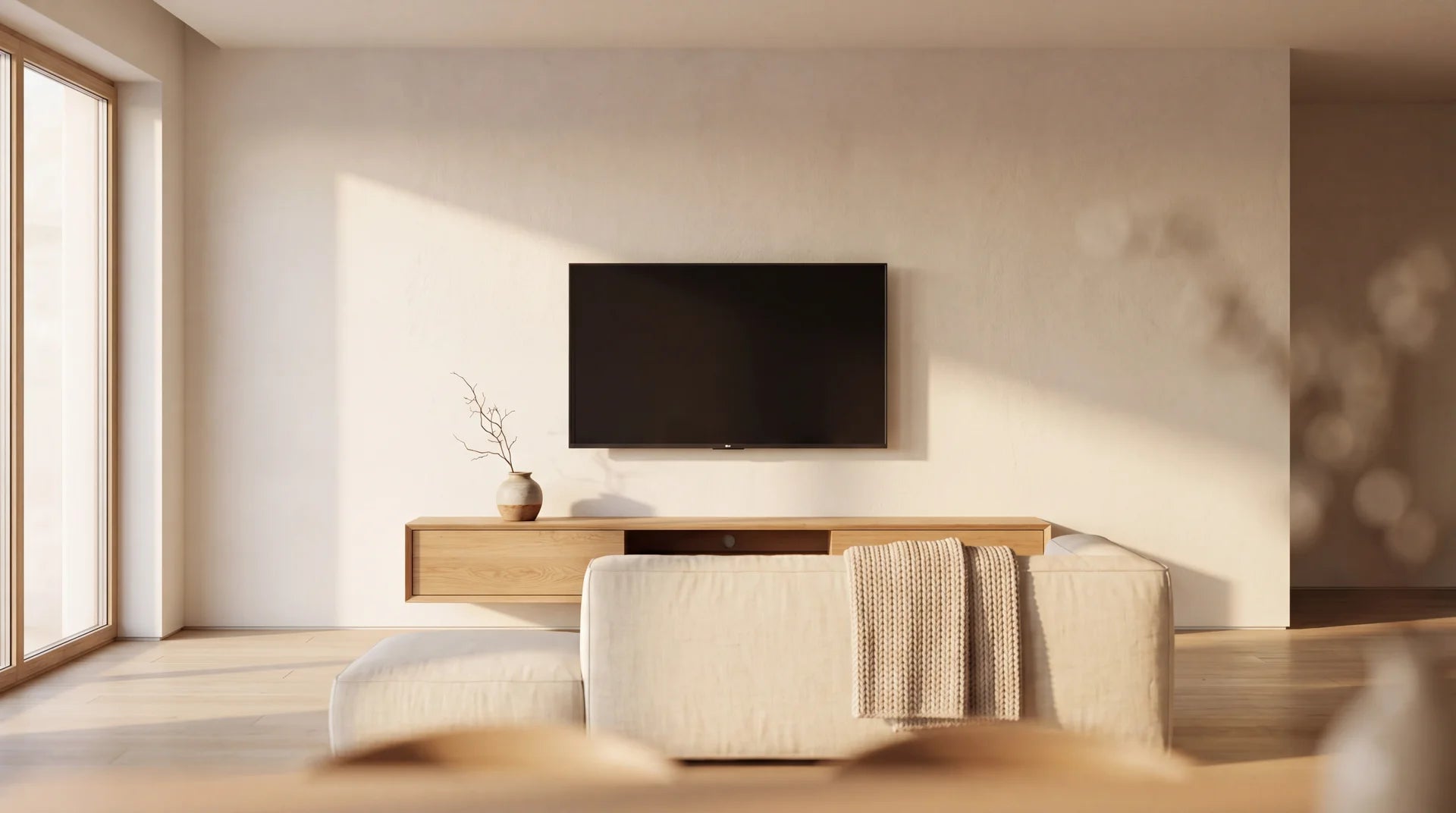 55型テレビの寸法早見表